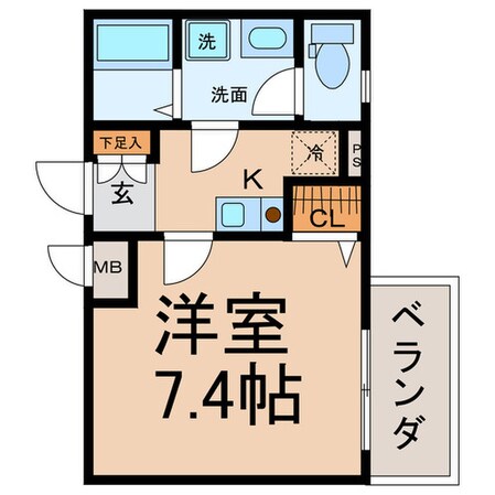 アマデウス那古野の物件間取画像